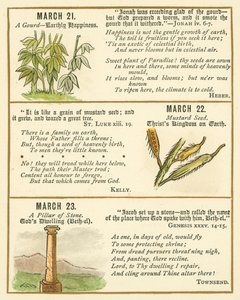 Page from The Bible Emblem Anniversary Book by William Foster