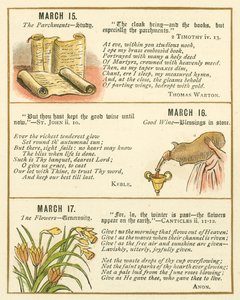 Page from The Bible Emblem Anniversary Book by William Foster
