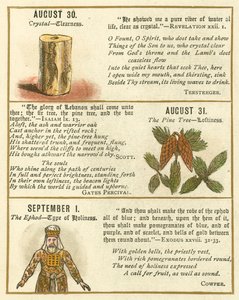 Page from The Bible Emblem Anniversary Book by William Foster