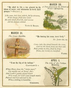 Page from The Bible Emblem Anniversary Book by William Foster