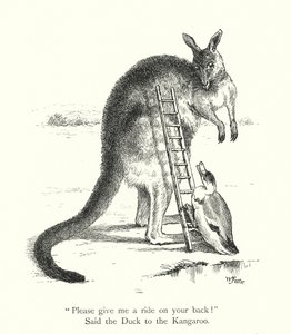 The Duck And The Kangaroo by William Foster