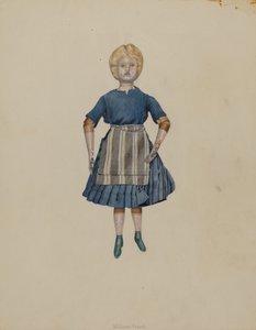 Pewter Doll