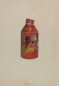 Toleware Tea Caddy