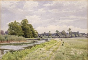 On the River Ouse, Hemingford Grey