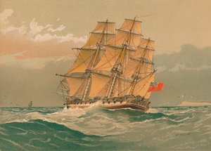 A 38-Gun Frigate