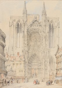 Facade of Rouen Cathedral
