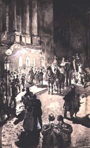 The Door of the Lyceum, Edinburgh