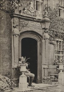 Doorway, The Lygon Arms, Broadway, Worcestershire by William Galsworthy Davie