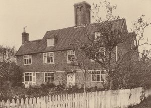 Swiggshole Farmhouse, Horsmonden, Kent by William Galsworthy Davie