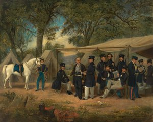 Zachary Taylor at Walnut Springs by William Garl Browne