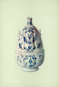 Bottle, Medici Porcelain, Florentine