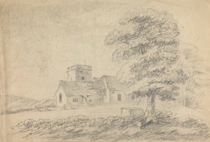 View of Boldre Church by William Gilpin