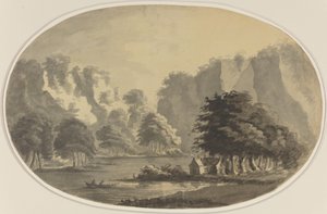 View of Ullswater by William Gilpin