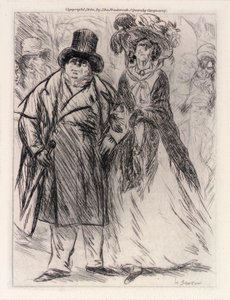 Monsieur and Madame Mollet by William Glackens