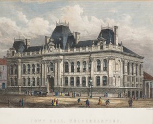 Town Hall, Wolverhampton, c.1871