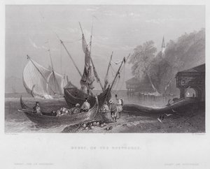Bebec, on the Bosphorus by William H. Bartlett