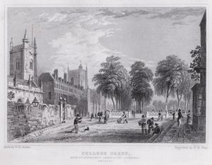 College Green, with St Augustine