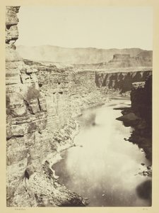 Grand Canyon, Colorado River, Near Paria Creek, Looking West by William H. Bell