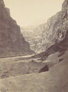 Grand Canyon of the Colorado River, Mouth of Kanab Wash, Looking West by William H. Bell