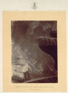 Looking South into the Grand Canyon, Colorado River, Sheavwitz