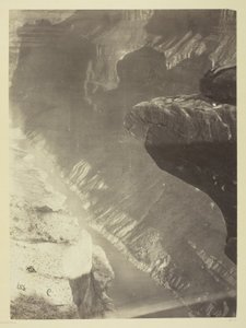 Looking South into the Grand Canyon, Colorado River, Sheavwitz Crossing by William H. Bell