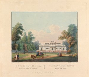 Welgelegen: View of the Pavilion of Harlem taken from the Woods