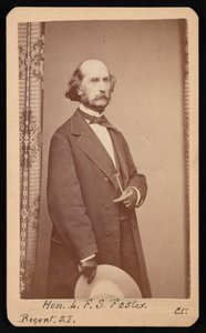 Portrait of LaFayette Sabine Foster by William H Jennings