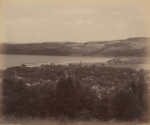 Seneca Lake and Watkins by William H. Rau