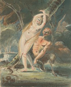 Amymone with a Lecherous Satyr