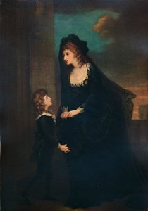 Mrs. Siddons and Her Son in the Tragedy of Isabella by William Hamilton