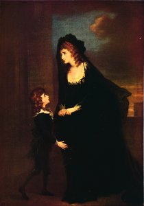 Mrs. Siddons and her Son in the Tragedy of Isabella by William Hamilton