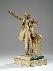 Maquette for the Statue of William Ewart Gladstone on the Strand, London, c.1905 by William Hamo Thornycroft