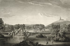 West Wycombe Park, Engraved by William Woollett by William Hannan