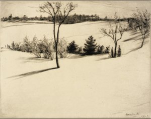 Silhouette (21) by William Harry Warren Bicknell