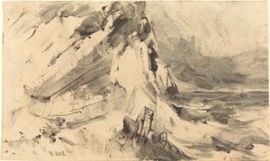 Shipwreck in Storm by William Hart