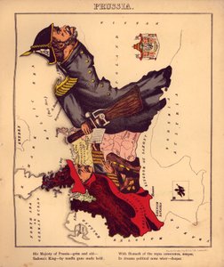 Geographical Fun - Humorous Outlines of Various Countries by William Harvey