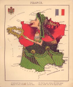 Geographical Fun - Humorous Outlines of Various Countries, with an Introduction and Descriptive Lines by William Harvey