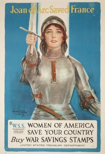Joan of Arc Saved France, Women of America Save Your Country