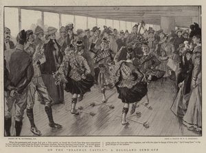 On the Braemar Castle, a Highland Send-off