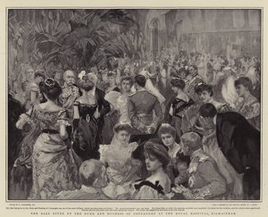 The Ball given by the Duke and Duchess of Connaught at the Royal Hospital, Kilmainham