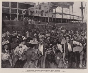 The Commencement of the Transatlantic Tourist Season by William Hatherell
