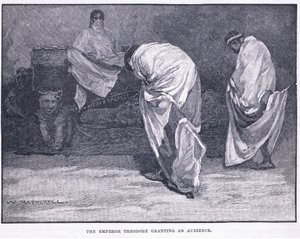 The Emperor Theodore Granting an Audience