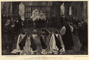 The Funeral of Mr Gladstone in Westminster Abbey