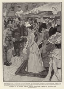 The Queen and the Imperial Yeomanry Hospitals, Presentation of Medals at Devonshire House