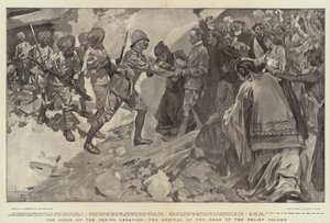 The Siege of the Peking Legation, the Arrival of the Head of the Relief Column by William Hatherell