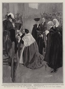 The Thanksgiving for Peace, the King Receiving the City