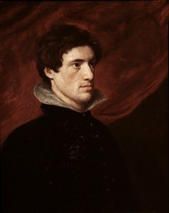 Portrait of the English Writer Charles Lamb by William Hazlitt