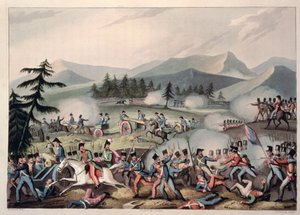 Battle of Barrosa, 5th March, 1811, etched by I. Clarke, aquatinted by M. Dubourg, 1811 by William Heath