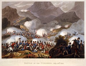 Battle of the Pyrenees, 28th July 1813 by William Heath