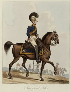 Horse Guards Blue, Uniform study of Royal Regiment of Horse Guards, 1820